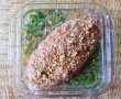 Rulada din carne de pui umpluta cu fasole verde, nuci si cascaval invelita in bacon-6
