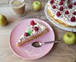 Desert tarta cu mere, pandispan si mascarpone-8
