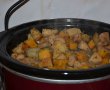 Rata umpluta cu mere, gutui, dovleac si cartofi la slow cooker Crock-Pot-5