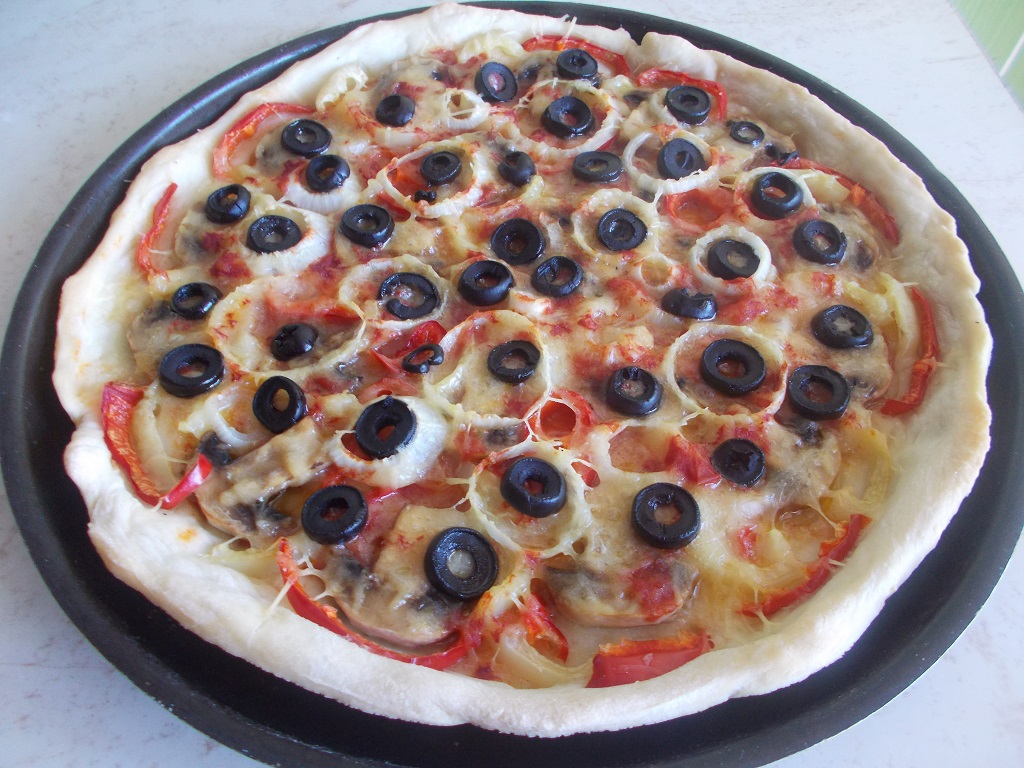 Pizza de casa - Reteta gustoasa de post