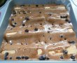 Desert prajitura cu afine si crema de cafea-3