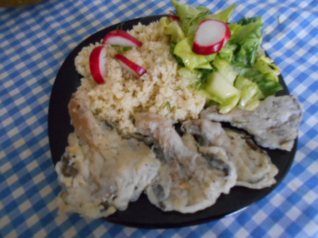 Ciuperci pleurotus pane