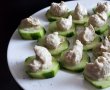 Aperitiv castravete cu salata de vinete si carnat la cuptor cu feta-5