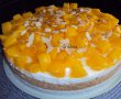 Desert tarta cu crema si piersici-8