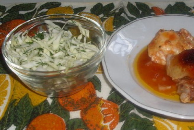 Friptura de pui cu oua