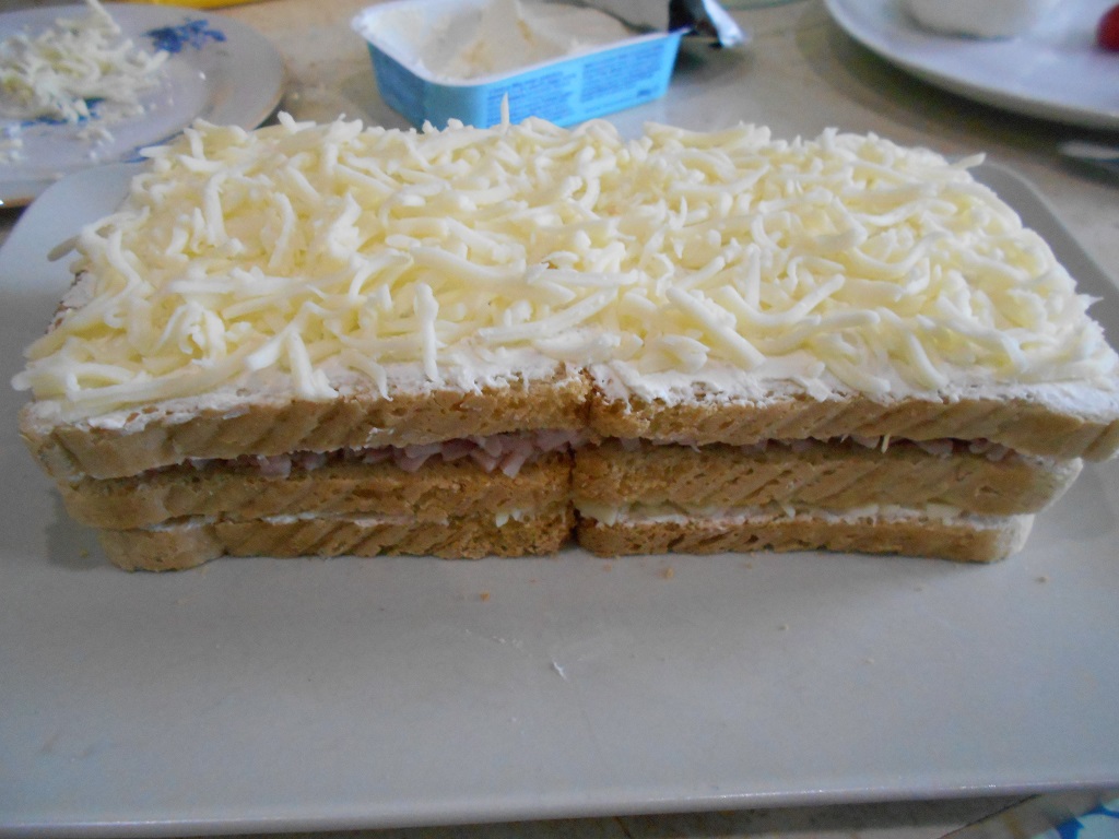 Aperitiv tort Mozzarella