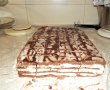 Desert prajitura cu visine si foi pandispan cu cacao-14