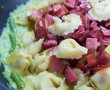Capelletti cu jambon, sos de pastai verzi si praz-7