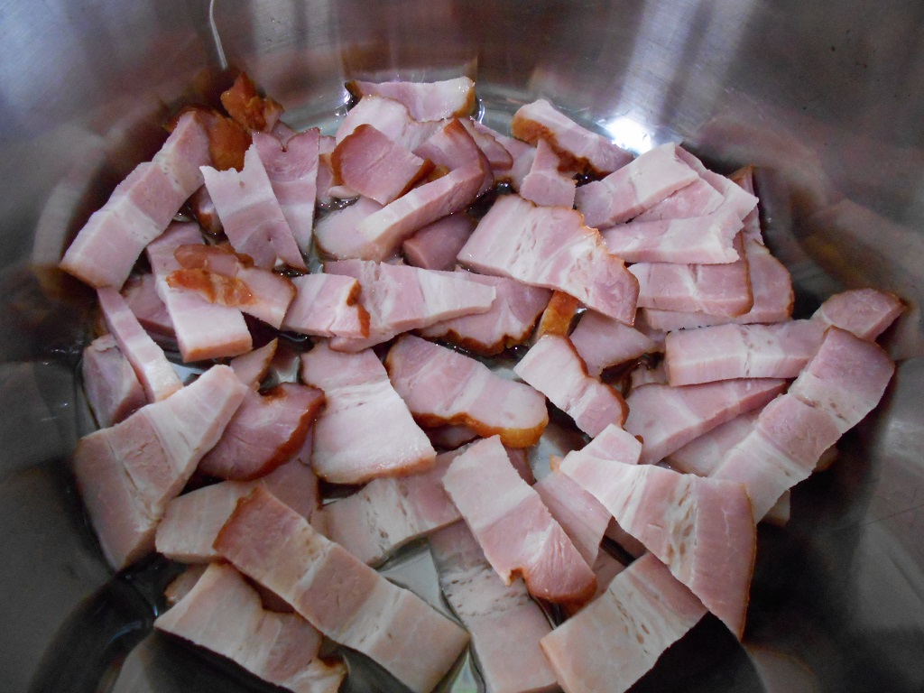 Ciorba de salata verde, cu afumatura