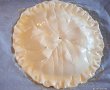 Desert placinta cu migdale, mere si crema de castane / Galette des rois-4