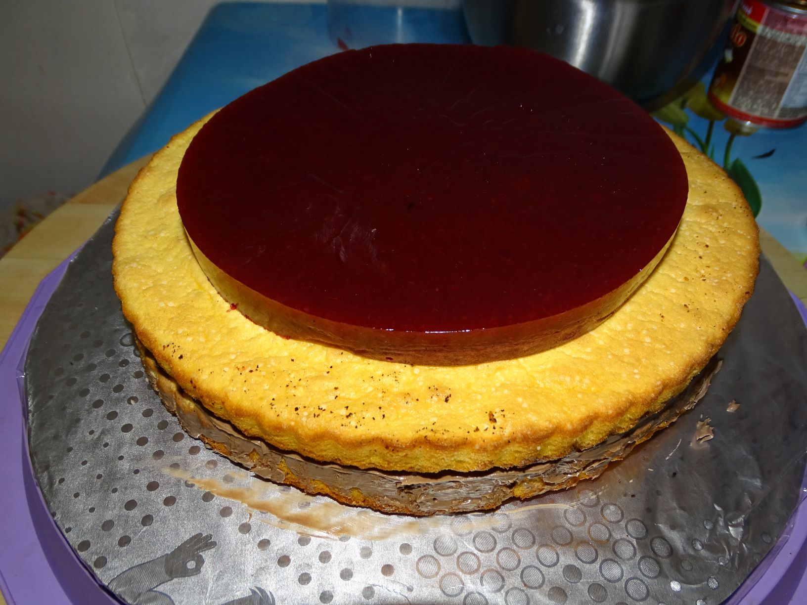 Desert tort cu jeleu de visine