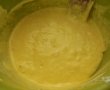 Desert cu pandispan, crema cu iaurt si dulceata de merisoare-2