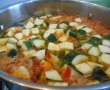 Ciorba de zucchini, dreasa cu ou si smantana-5