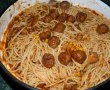 Spaghetti con le polpettine (spaghete cu chiftelute)-14