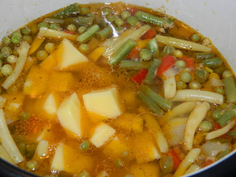 Supa crema de legume