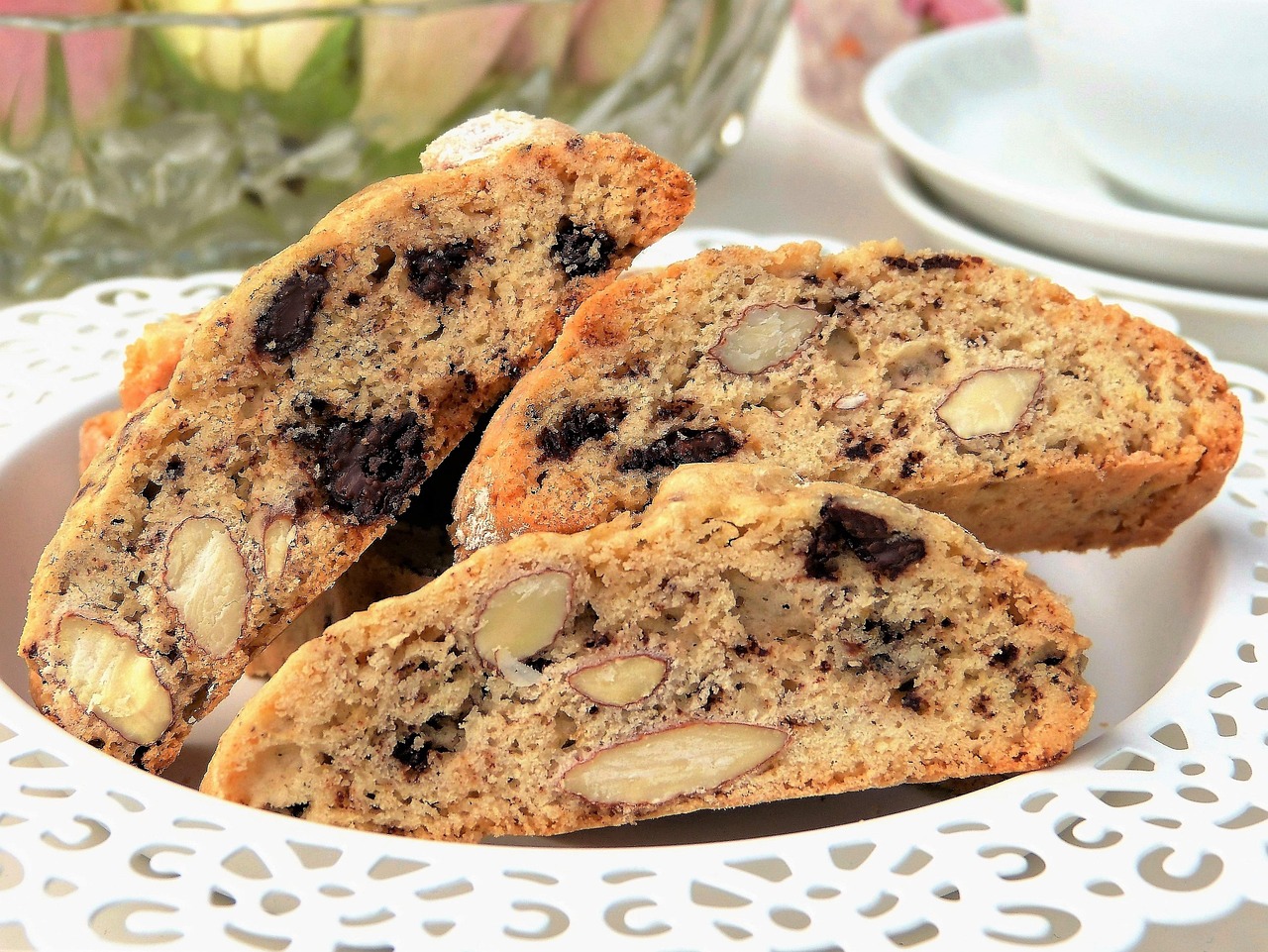 Cantuccini cu migdale - Crocanti si deliciosi