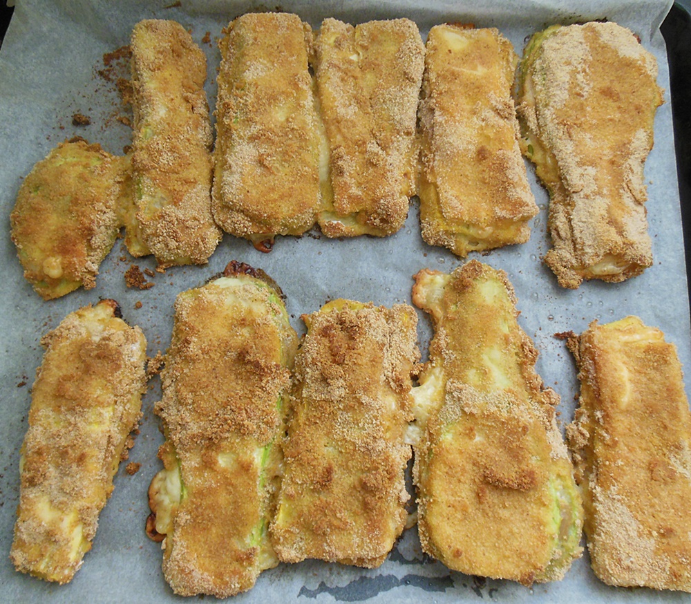 Cordon bleu cu dovlecei la cuptor - Varianta usoara si gustoasa