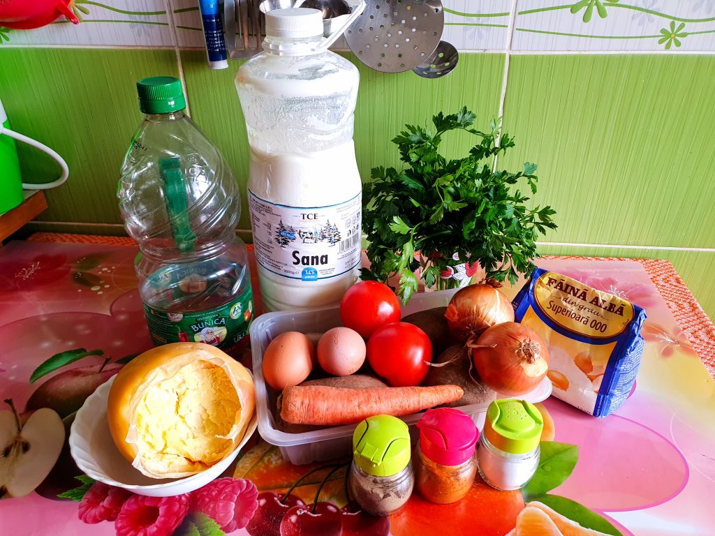 Pizza altfel, pe blat de cartofi - Reteta simpla si satioasa