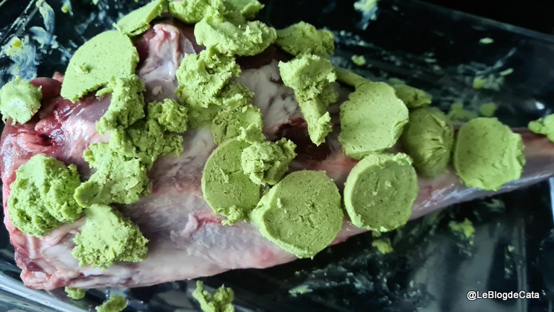 Pulpa de miel confiata 3 ore cu unt de usturoi