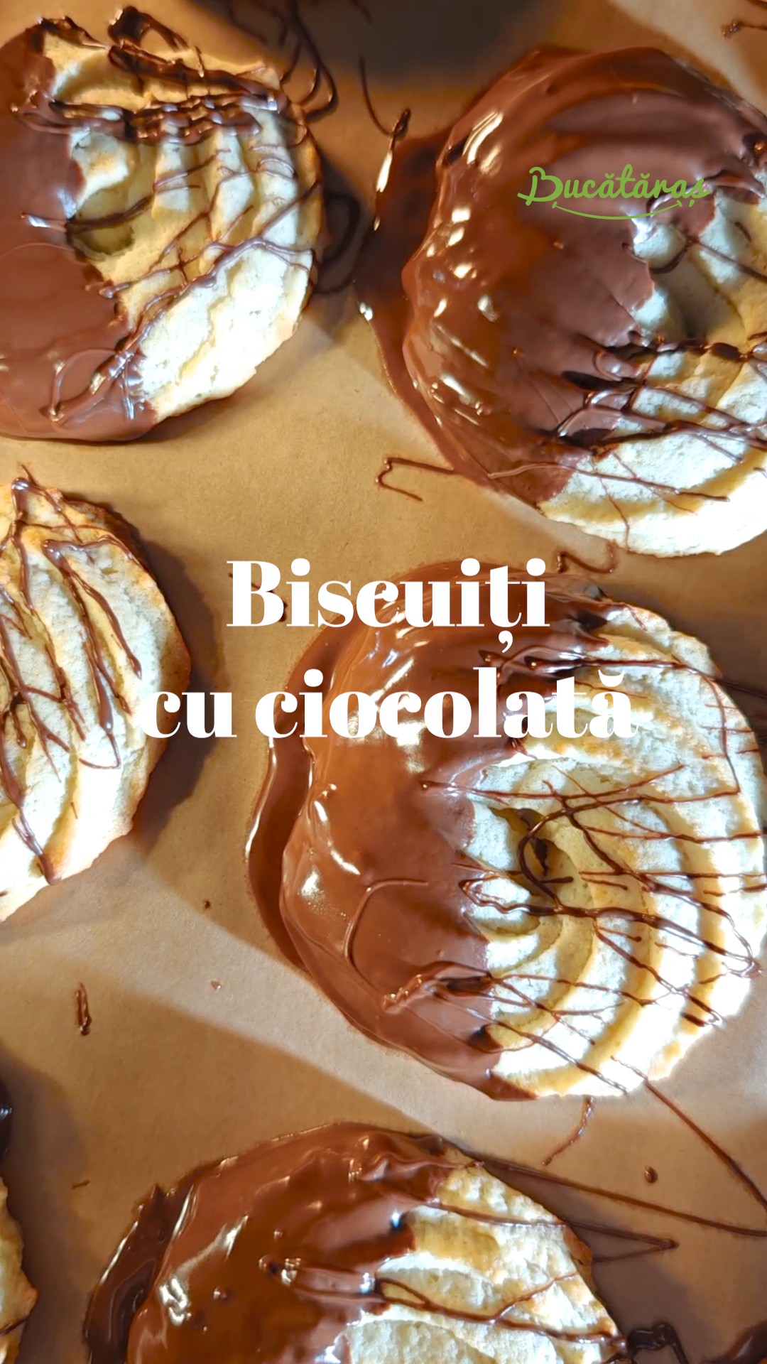 Biscuiți fragezi cu unt și ciocolată – rețeta simplă pentru un desert de casă delicios