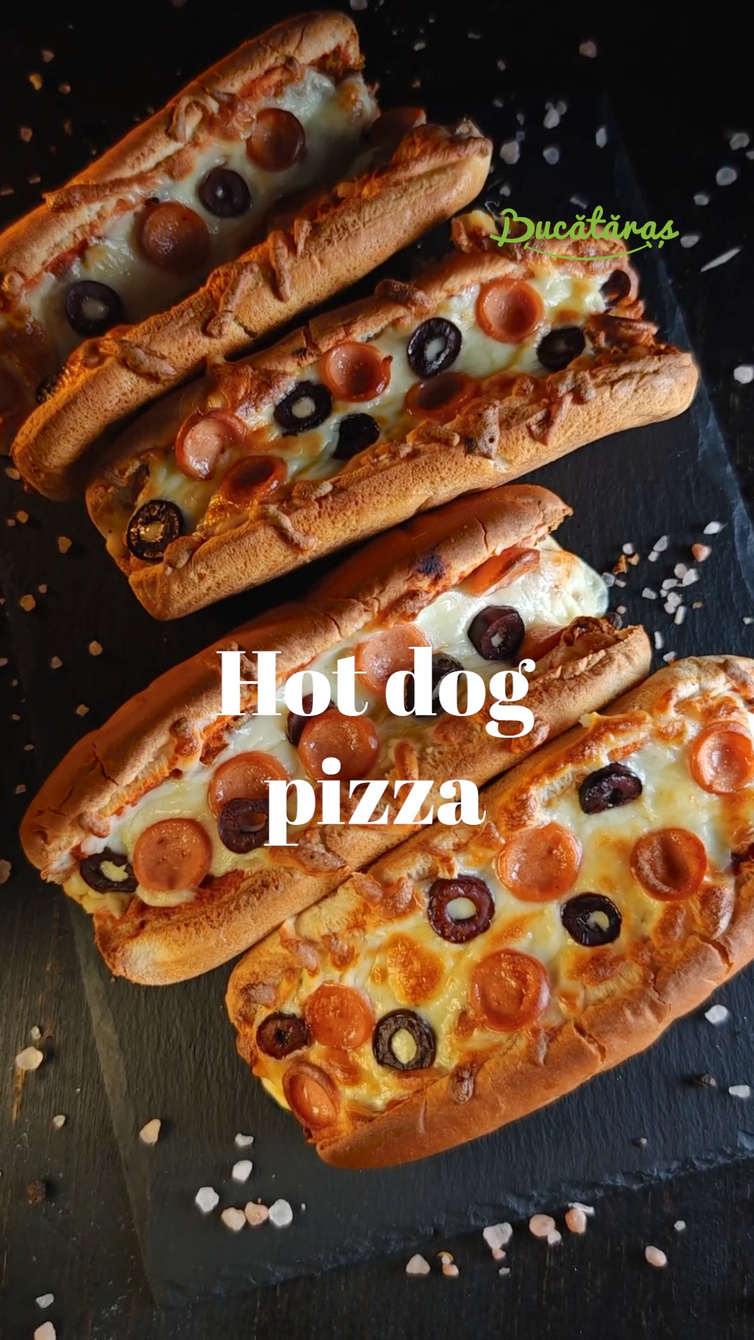 Hotdog pizza - Cea mai savuroasă combinație de fast food la tine acasă