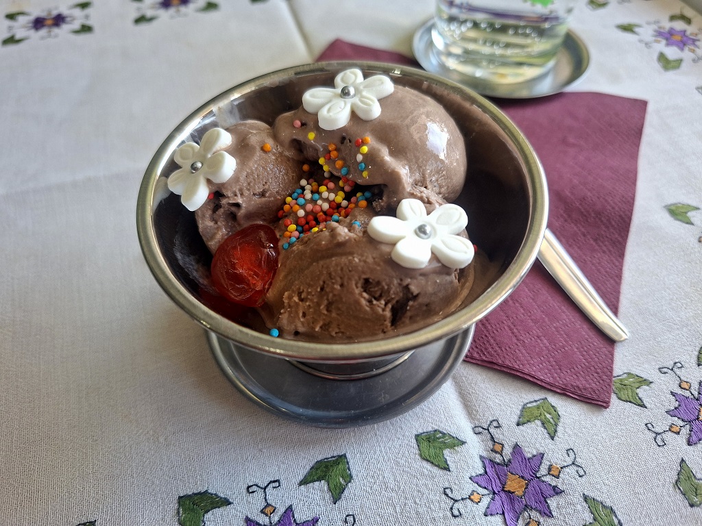 Înghețata de ciocolată