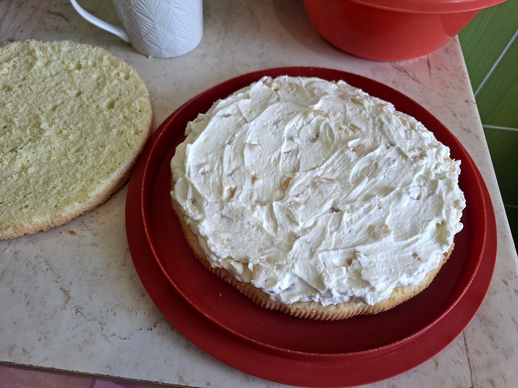 Tort Pina Colada (cu ananas)