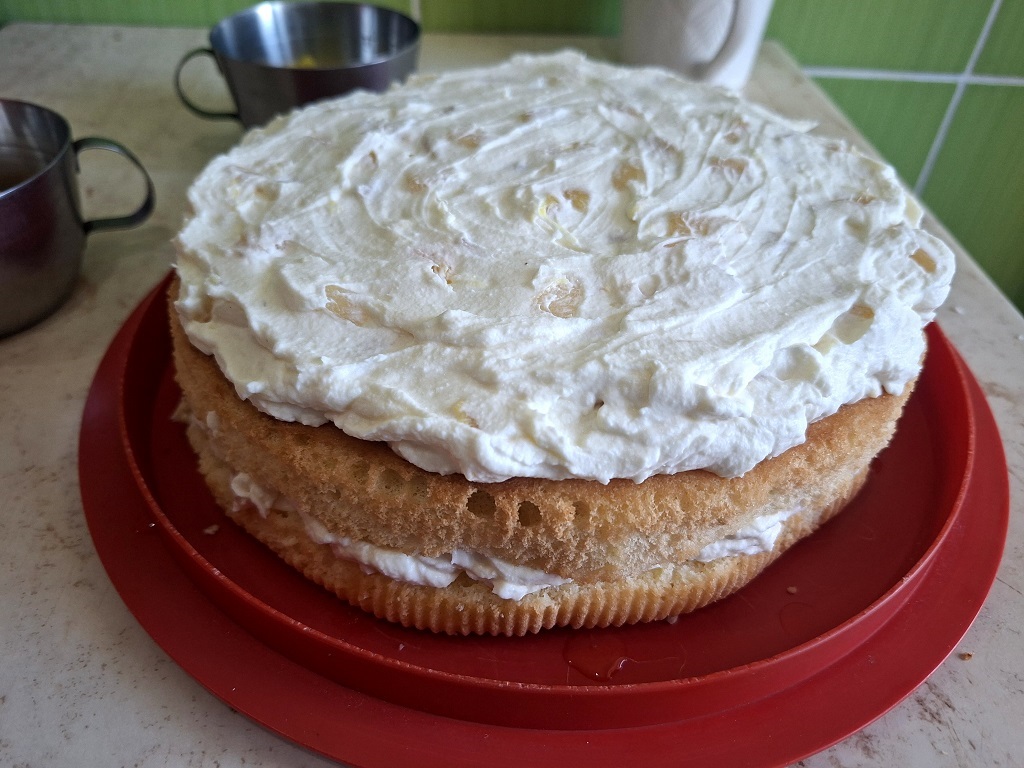 Tort Pina Colada (cu ananas)