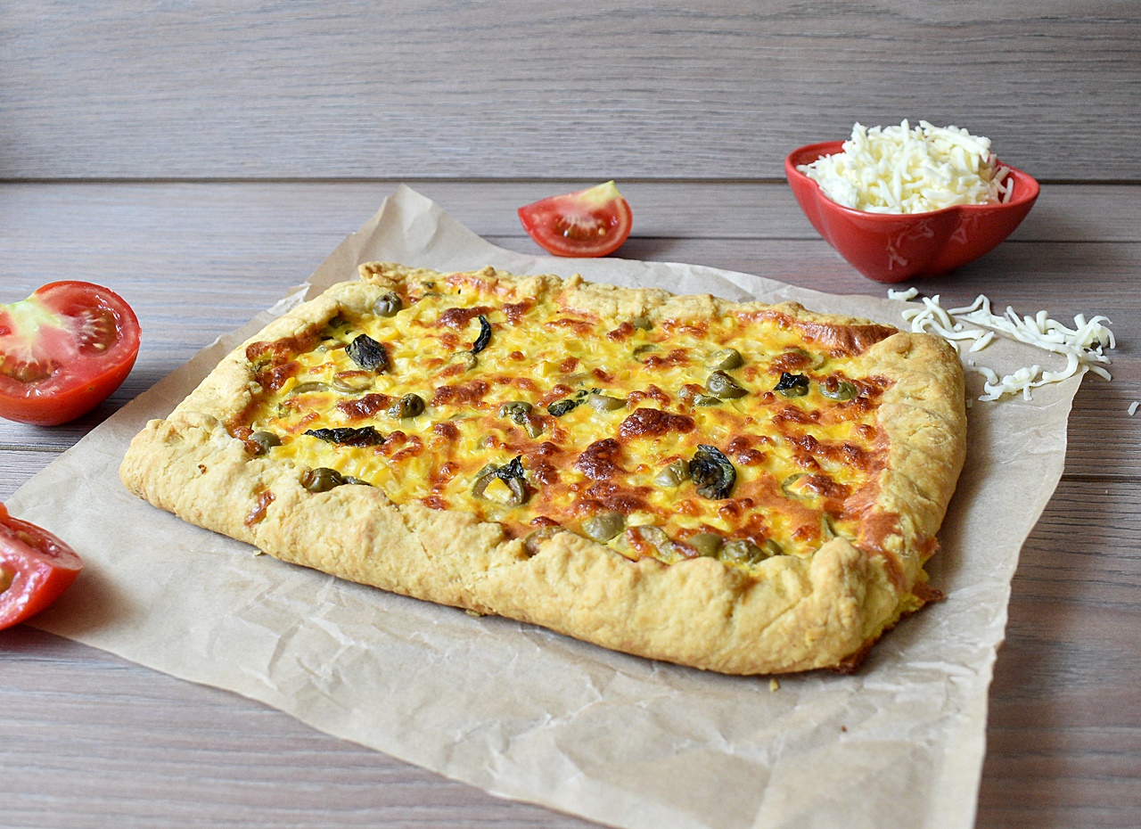 Tarta cu porumb si mozzarella - Aperitivul gustos si satios