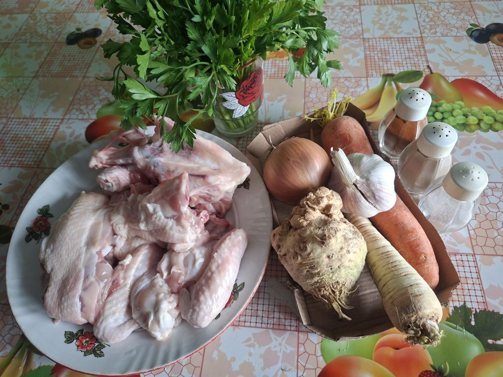 Supa de pui cu galuste de gris – Buna ca la mama acasa