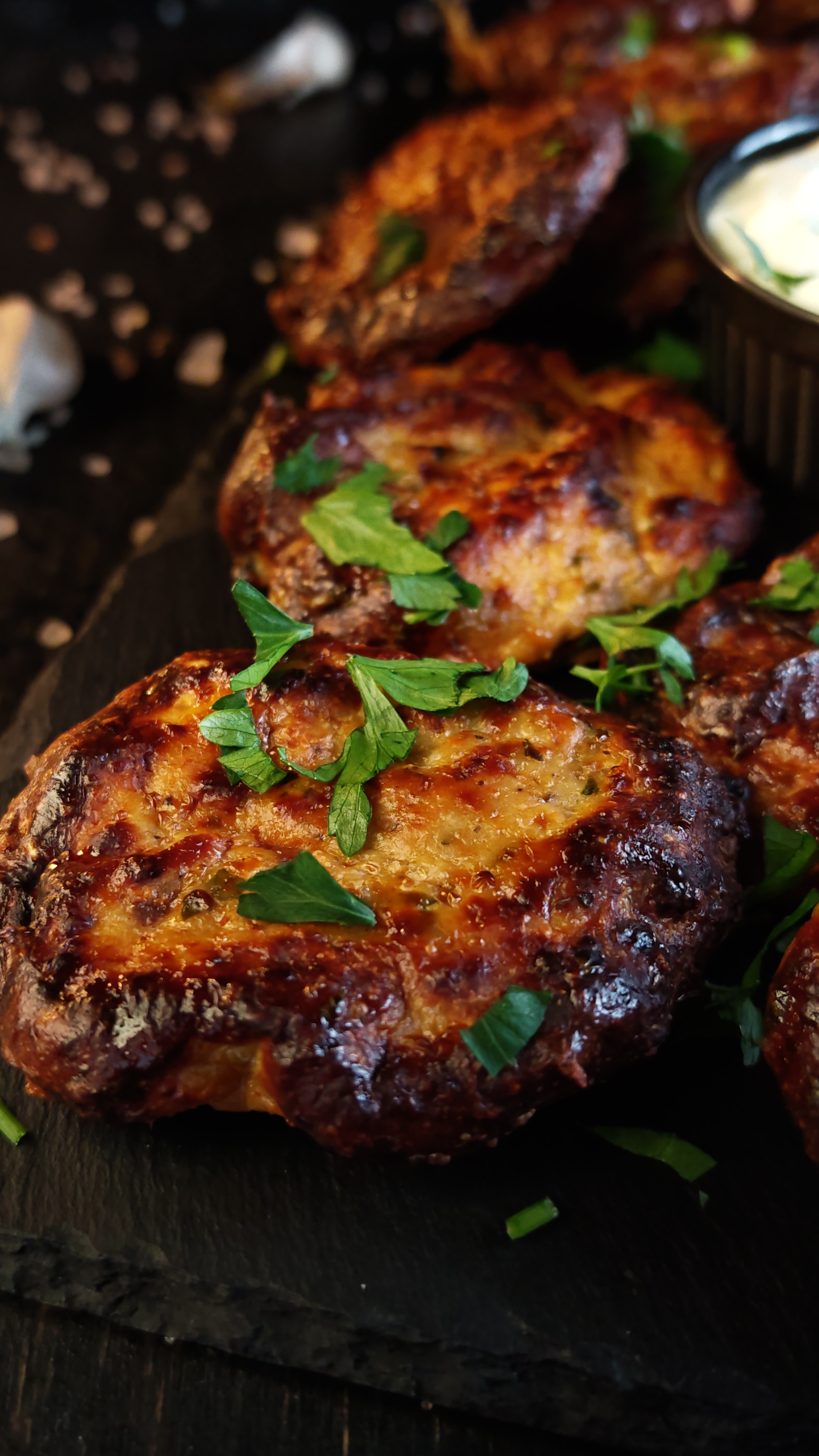 Chiftele de pui la cuptor în stil turcesc - Super rapide, aromate și delicioase