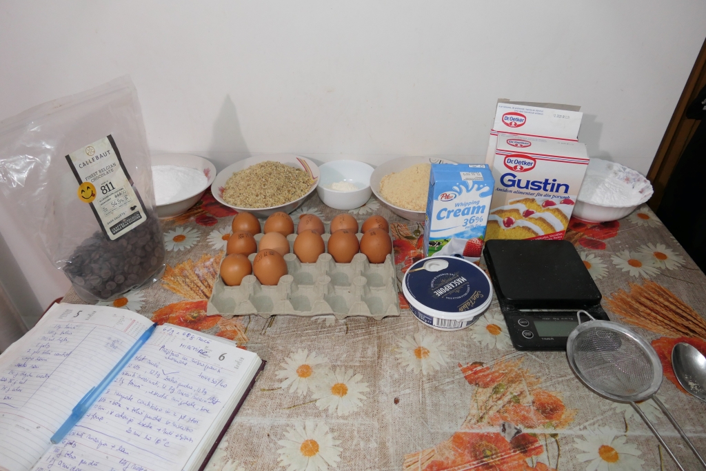 Prajitura cu lamaie si ciocolata neagra