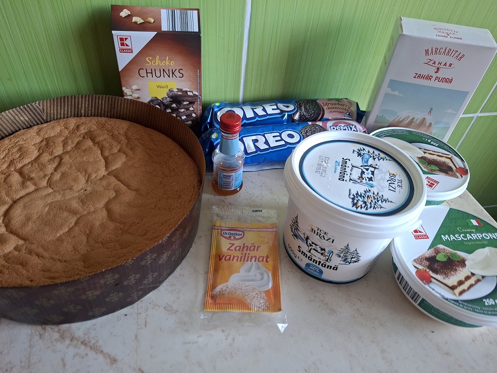 Tort Oreo - Rețeta delicioasa cu nr. 1000