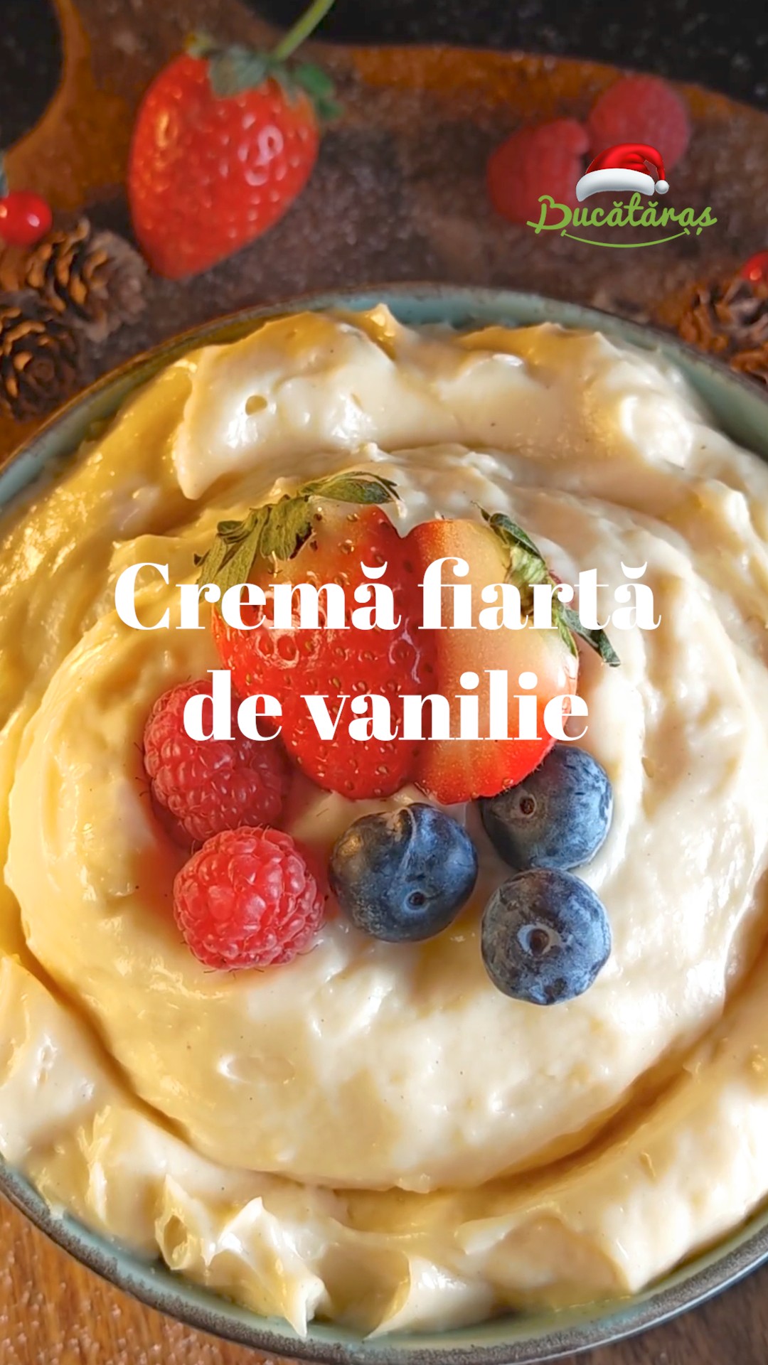 Cremă fiartă de vanilie - Rețeta perfectă pentru deserturi